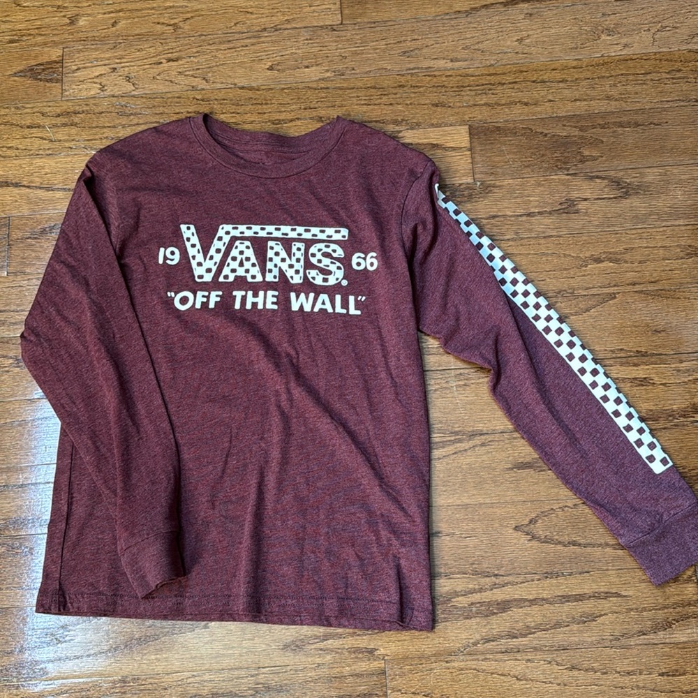 Vans 1966 “off The Wall” long sleeve tee